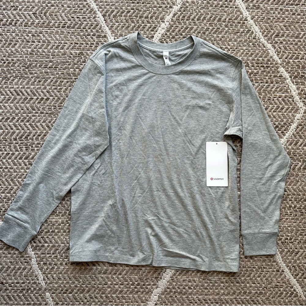 Lululemon All Your Long Sleeve (NWT, Size 6, Grey)
